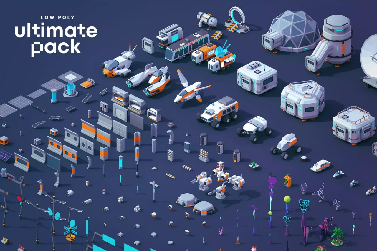 Low Poly Ultimate Pack📱 - изображение 2